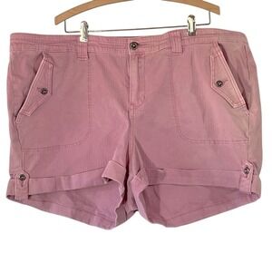 Torrid‎ Powder Pink Micro Cargo Shorts